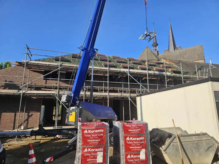 Nieuwbouw schuurwoning met 3 starterswoningen Schimmert